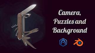 Verge3D for Blender Basics - Part 4 - Background, Camera, and Puzzles screenshot 2