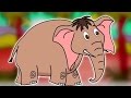 Hindi Nursery Rhymes - Ek Mota Haathi | children rhyme | Kids Song | एक मोटा हाथी