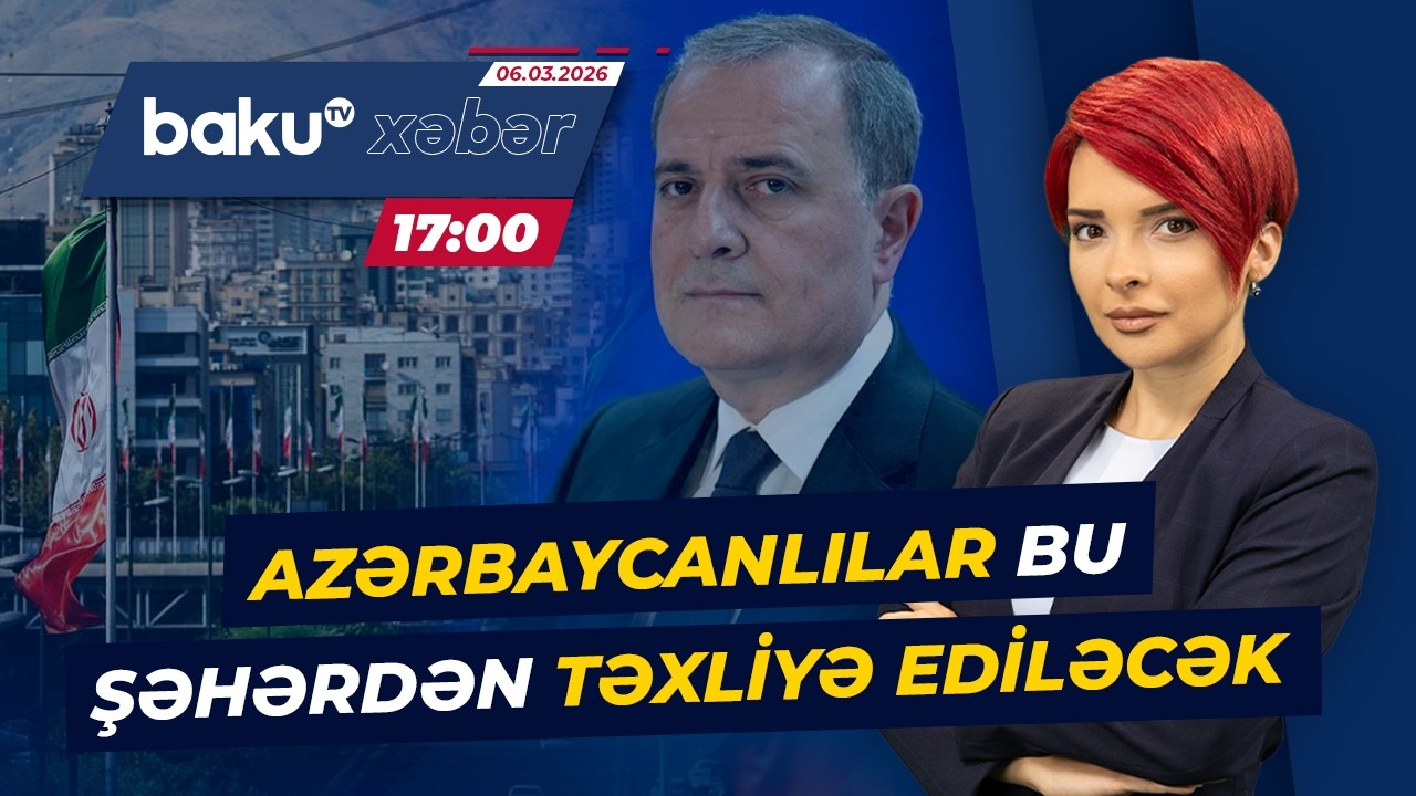 Ceyhun Bayramovdan həmyerlilərimizin təxliyəsi ilə bağlı önəmli açıqlama - Baku TV CANLI