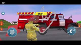 Fire Fighter Game - Fire Truck Driving Simulator - Android Gameplay screenshot 5