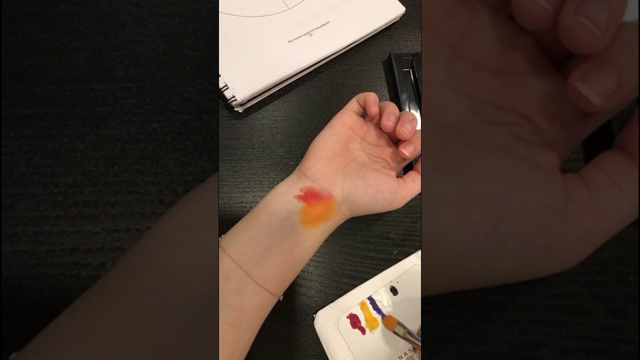 دائره الالوان وعلاقتها في المكياج color theory in makeup