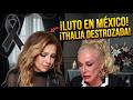 THALÍA DESESPERADA por LUTO y INGRESO AL HOSPITAL DE LAURA ZAPATA