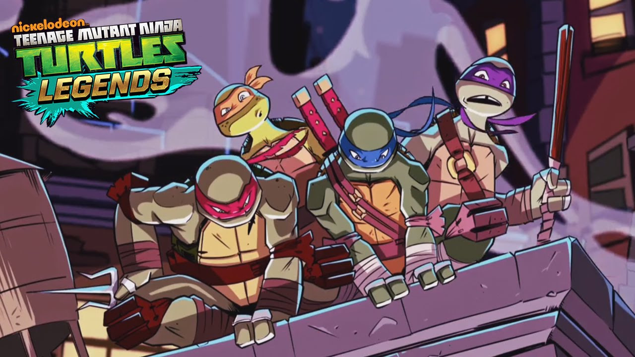 เกมส์ นินจา เต่า 2 คน  Update New  เต่านินจาที่เหลือรอด TMNT Legends เกมมือถือ [DevilMeiji]