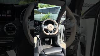 MERCEDES STEERING WHEEL UPGRADE !! 👀🔥 #carmodifications #mercedes #cartok