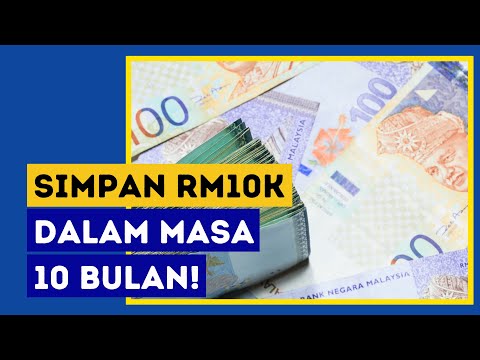 Cara Simpan Duit RM10k Dengan Cepat