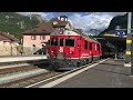 Bahnverkehr in Graubünden