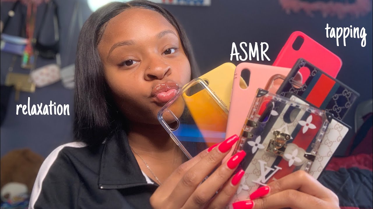 ASMR | Tapping On Iphone Cases | ItzZoe