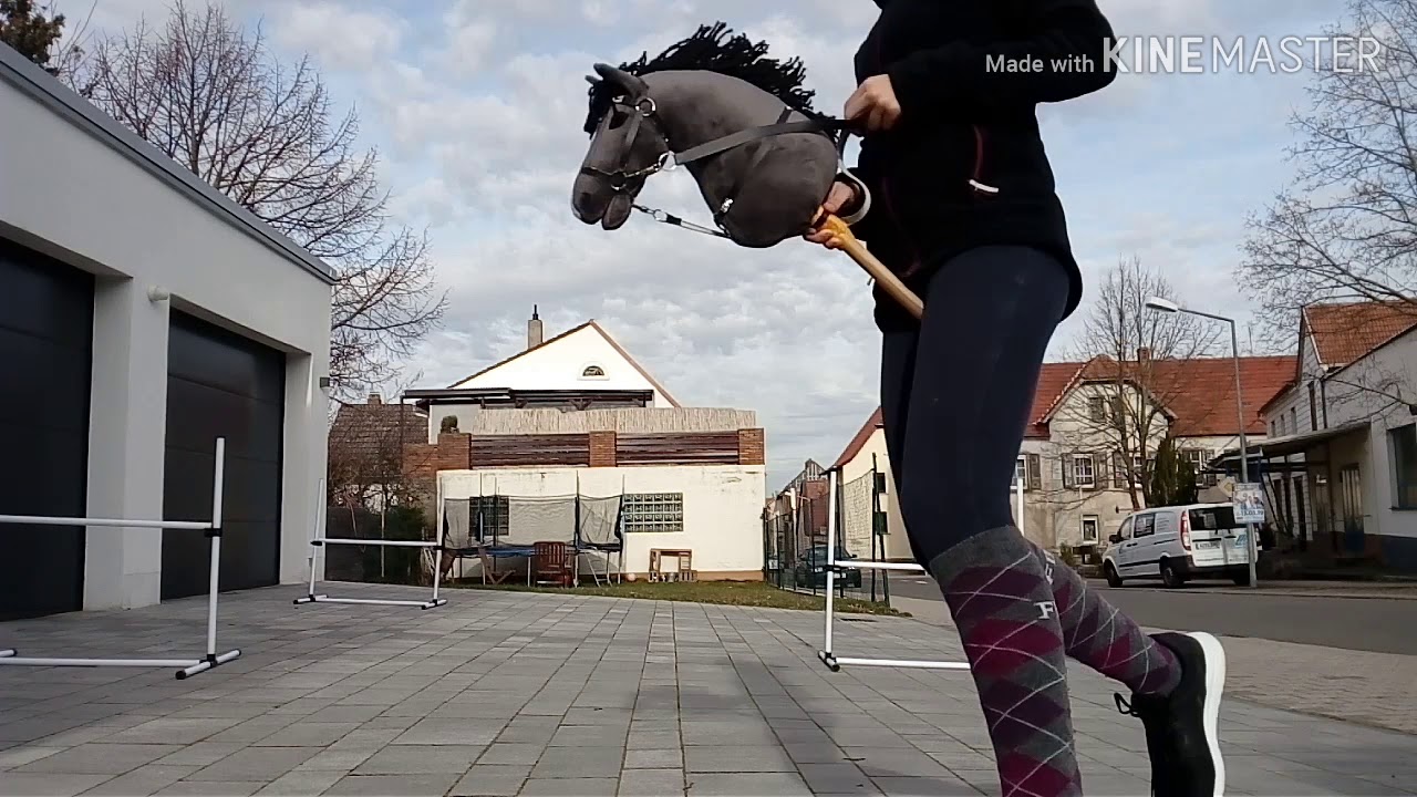 Mein Springtraining😊 _hobbyhorsing_de YouTube