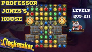 How to play Clockmaker Professor Jones's House levels 203-211