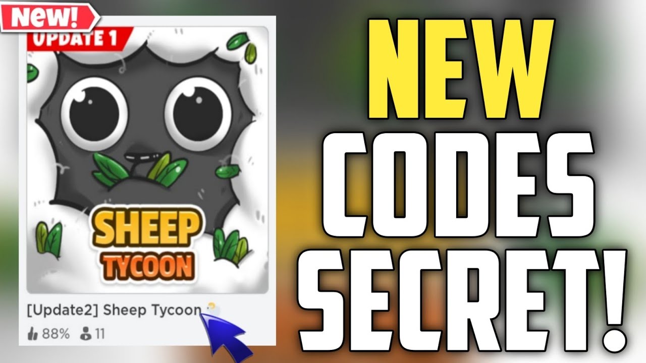 Roblox Sheep Tycoon codes (August 2023): Free sheep, wool & more - Dexerto