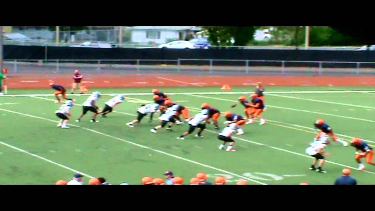 Lakes Lancers vs. Bethel Braves sping football 2011 - YouTube