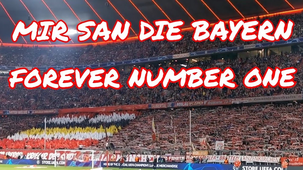 FC Bayern Hits I MIR SAN DIE BAYERN + FOREVER NUMBER ONE I Champions League vs. Inter 2022