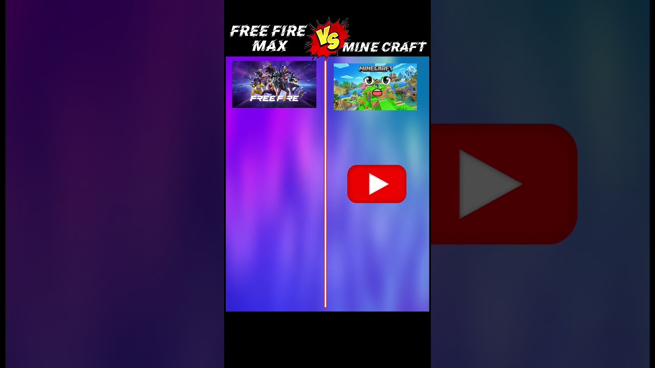Free Fire VS Minecraft
