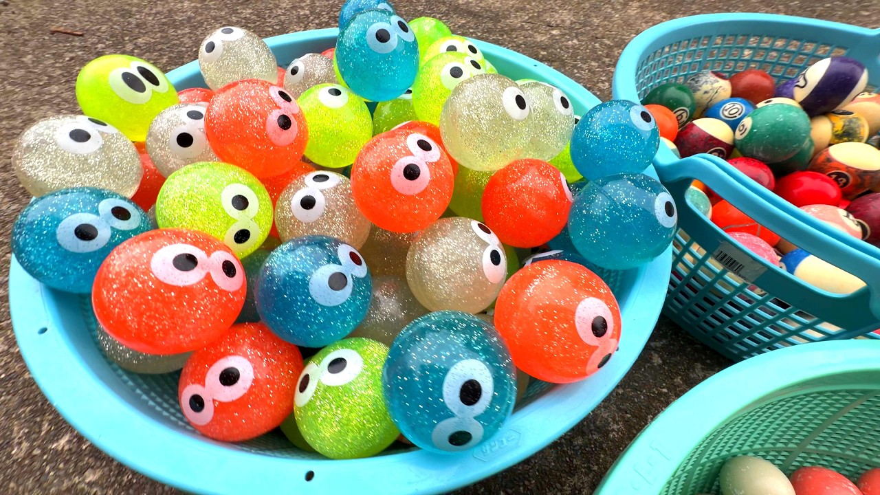 Welcome to Marble Run Live ☆ Handmade wooden rain gutter slope & colorful balls ASMR