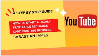 How To Start A Highly Profitable Recharge Card Printing Business screenshot 5