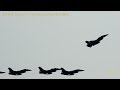 2018嘉義基地F-16戰鬥機編隊起飛戰術衝場拉升落地.