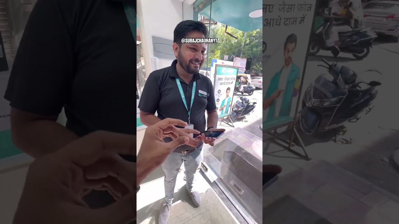 Cashify Real Ya Fake ? 😱 #shorts #youtubeshorts #cashify #surajchauhan #iphone15