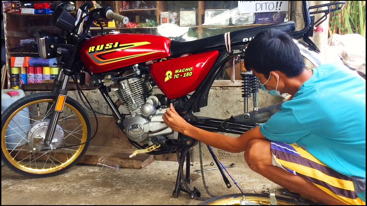 Rusi Dinugtungan ang  Swingarm ng +2