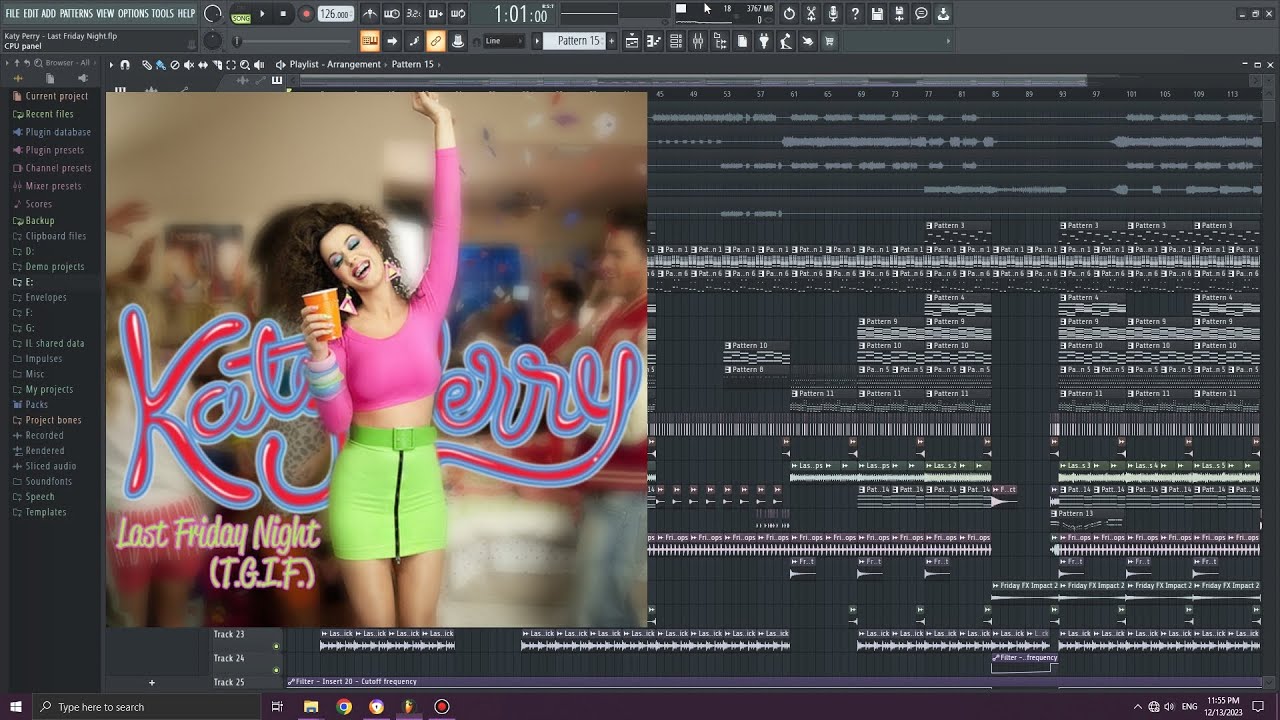 Katy Perry - Last Friday Night (Fl Studio Instrumental Remake)