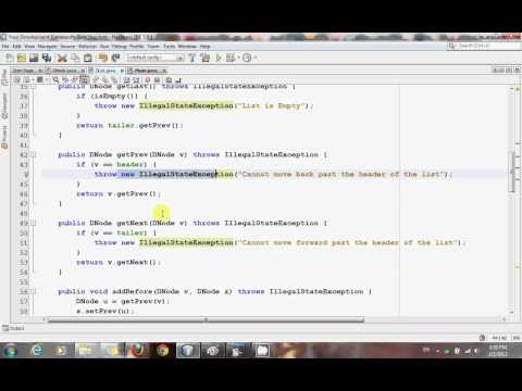 Tut 013 - Double Linked List in Java Cont'd