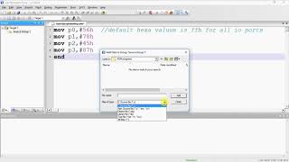 input output port programming in assembly language.