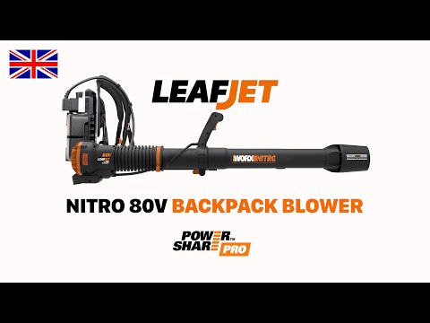 Worx NITRO 80V Brushless Cordless Backpack Leaf Blower review - Feel the  Power! - The Gadgeteer