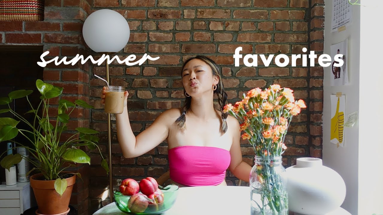 My Summer 2022 Favorites ✨ | food, cold brew tea, shoes, and my holy grail sunscreen