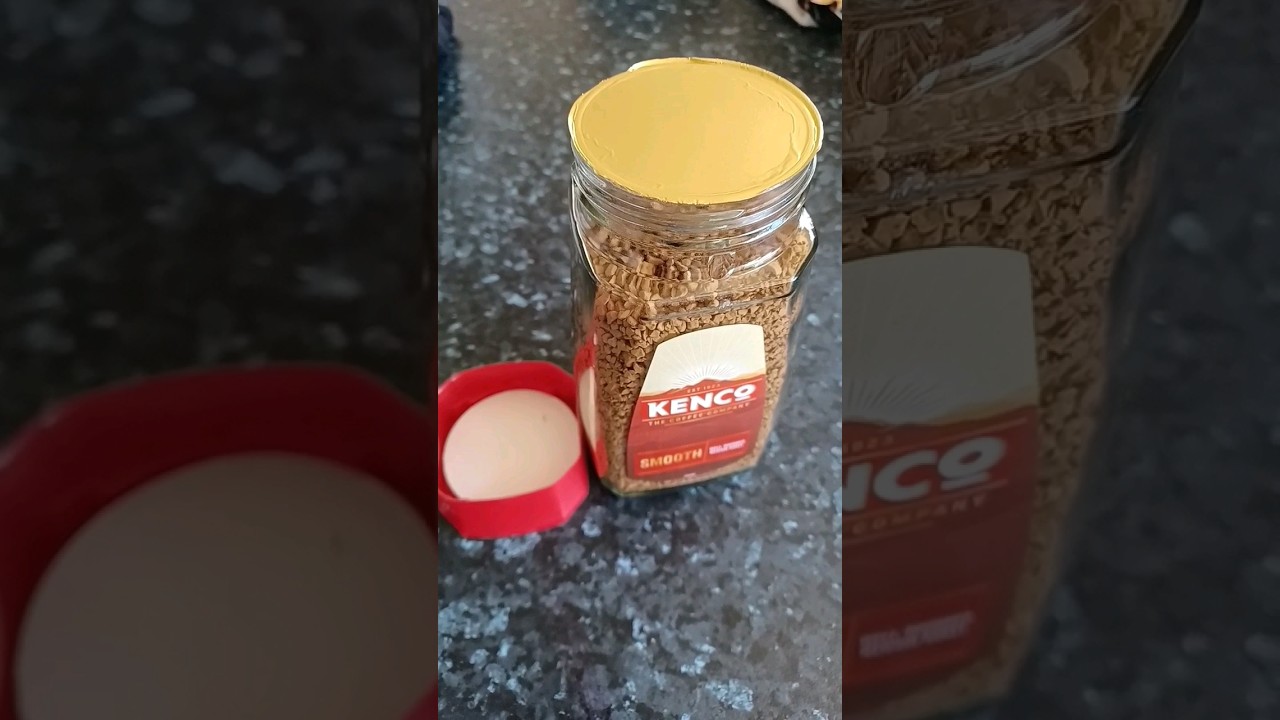 "How to break the seal from a coffee jar" 