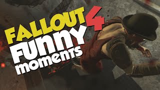 Fallout 4 Funny Moments - Fkn Dog, Hardcore Mode & The Champ