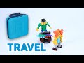 Plus-Plus Travel Case People  - Stop Motion Video