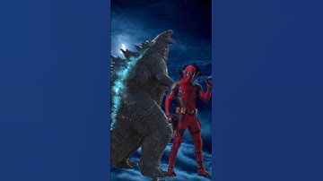 Godzilla vs random characters #youtubeshorts