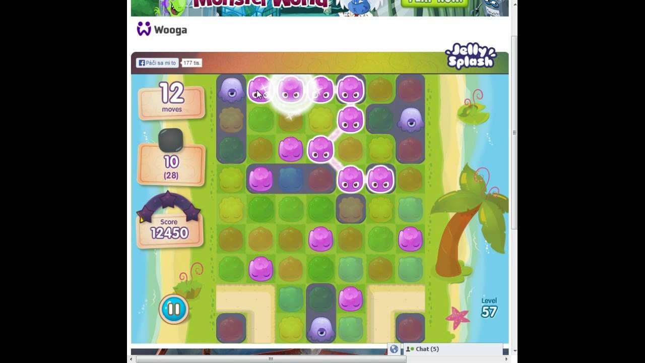 Jelly Splash level 57 😈