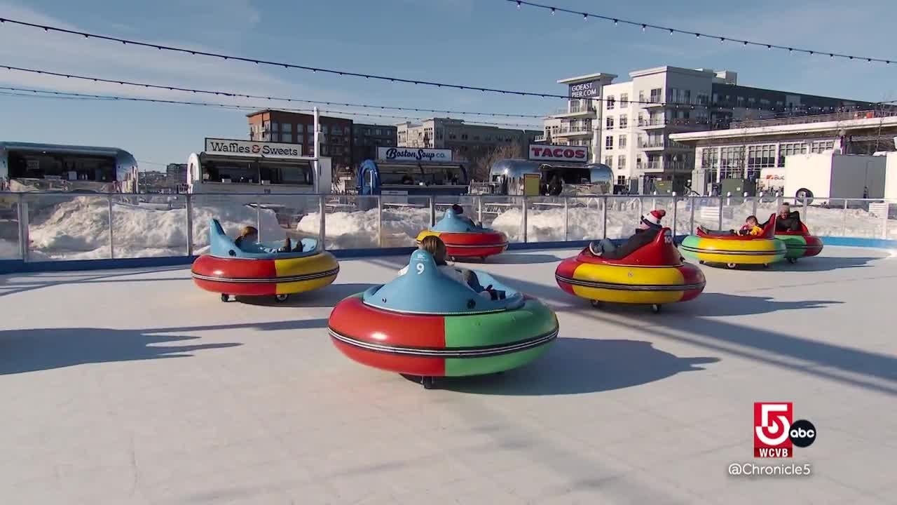 The Rink at The Tall Ship brings waterfront skating to East Boston