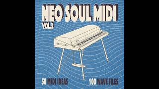 Neo Soul Keys Sample MIDI Pack Vol.3 RnB, Soul, Lo-fi