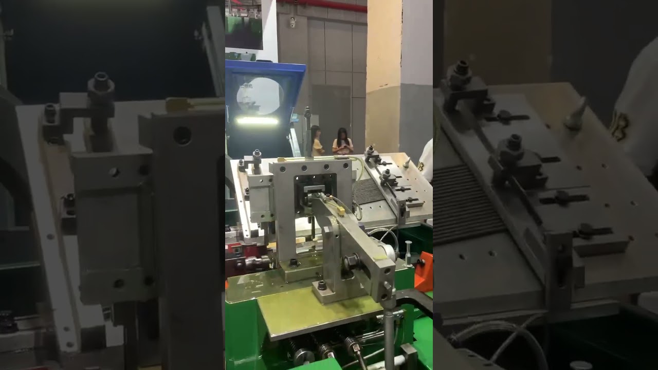 2023 Shanghai Fastener Fair-TaiShin Infinite Length Bolt Reheader Making Machine.