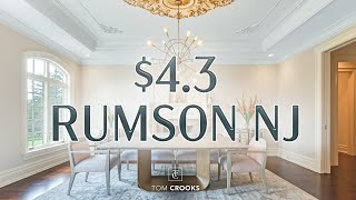 Rumson, NJ Luxury $4.265M House Tour