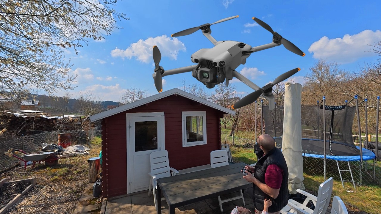 Napao me dron po glavi u niskom letu DJI Mini 5 Pro - YouTube