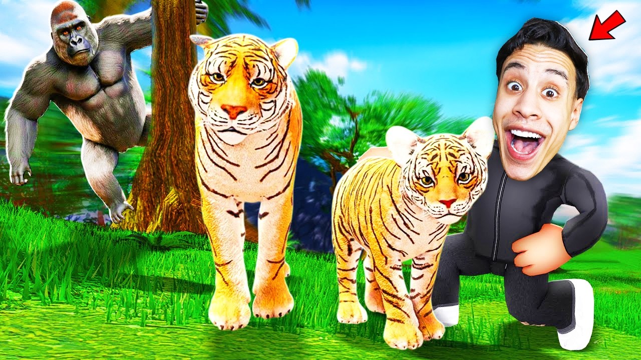 حياة فهد في السافانا بدأت بالجوع وانتهت بالسيطرة! 🔥🐆 | Roblox