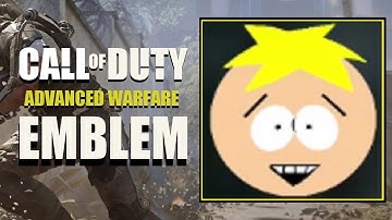 COD AW / Call of Duty Advanced Warfare : South Park Butters Stotch Emblem Tutorial