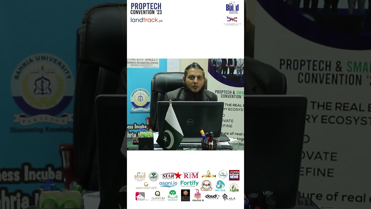 Engr. Syed Rizwan Ali Speaks on Innovation at Proptech & SmarTech Convention '2