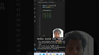 Celebrity Python Interview Trap: Matrix Bug Explained in 30 Sec | List Multiplication Gotcha #Python interview Profile