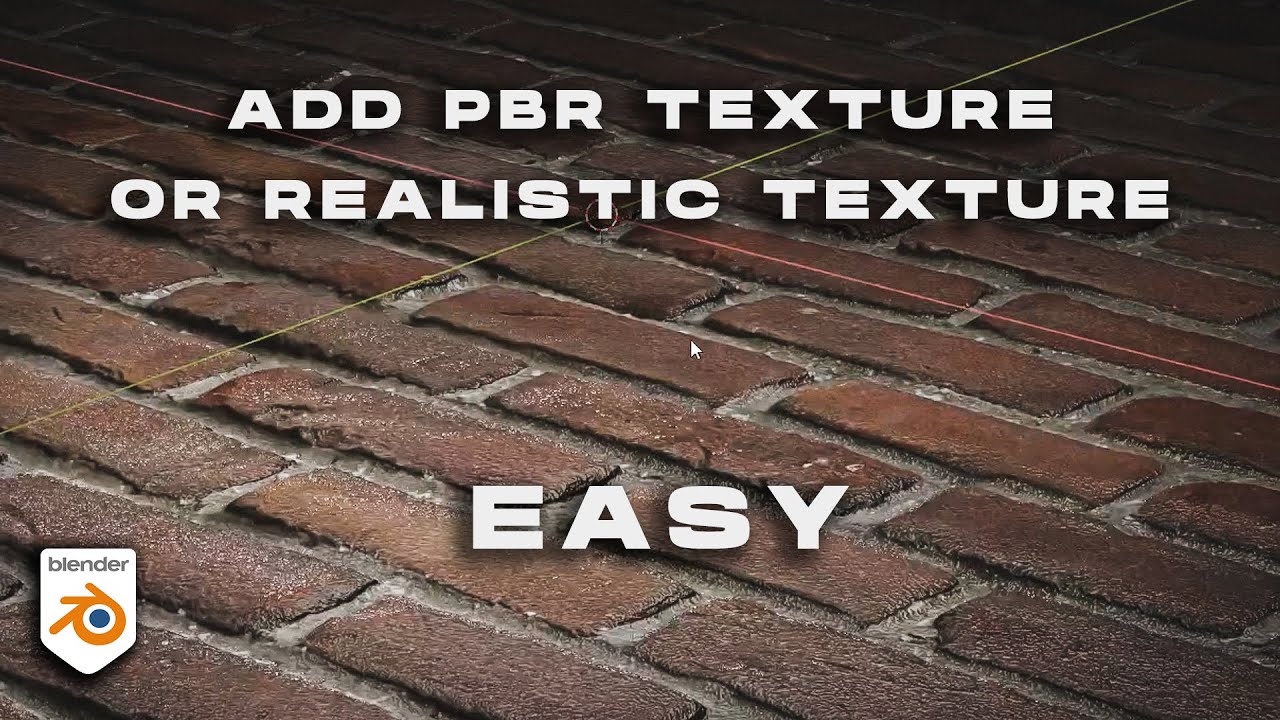 Add Realistic Texture in Blender QUICK AND EASY ALSO FREE.