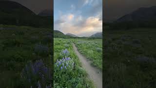 Sunrise in Crested Butte. No caption or audio needed ☺️