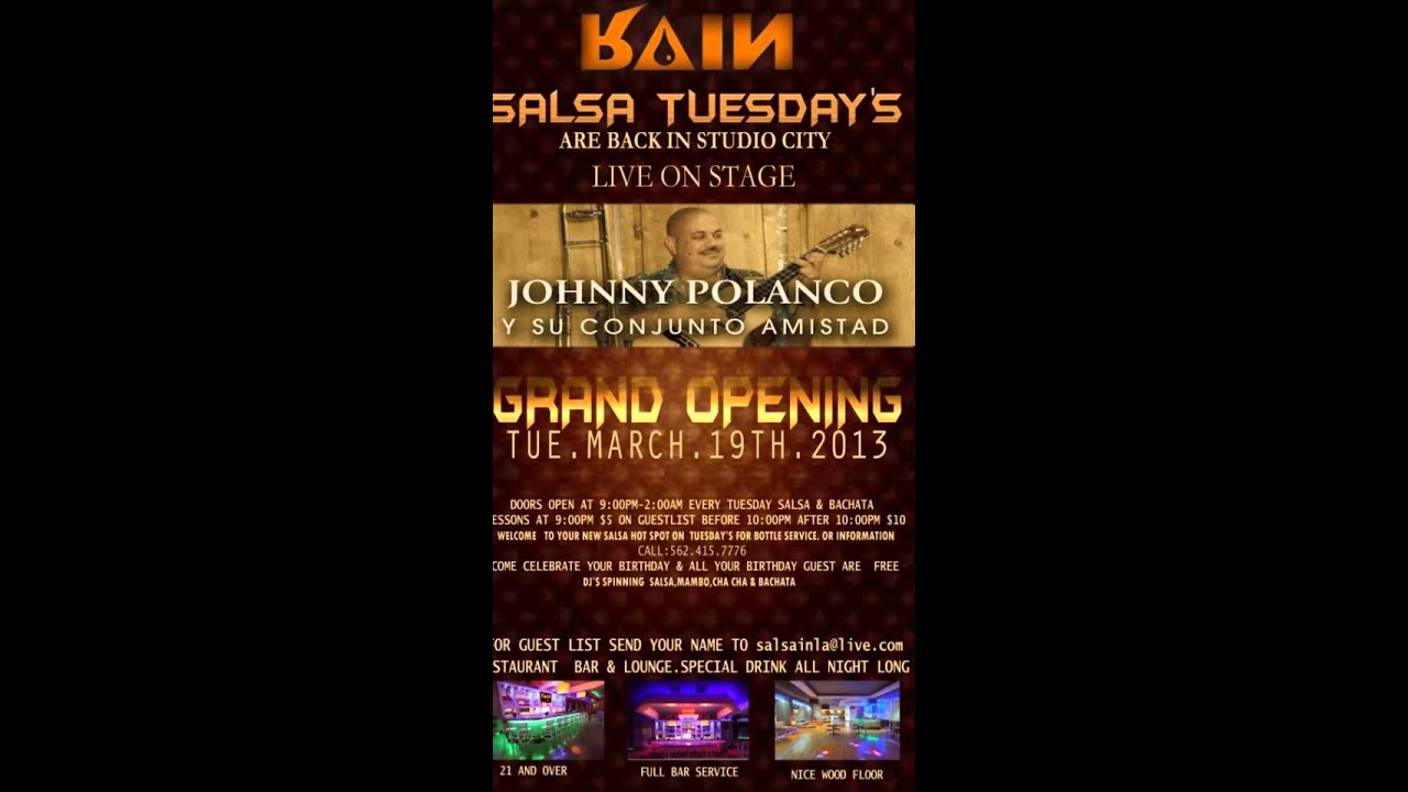 RAIN NIGHT CLUB IN STUDIO CITY,CA 91604