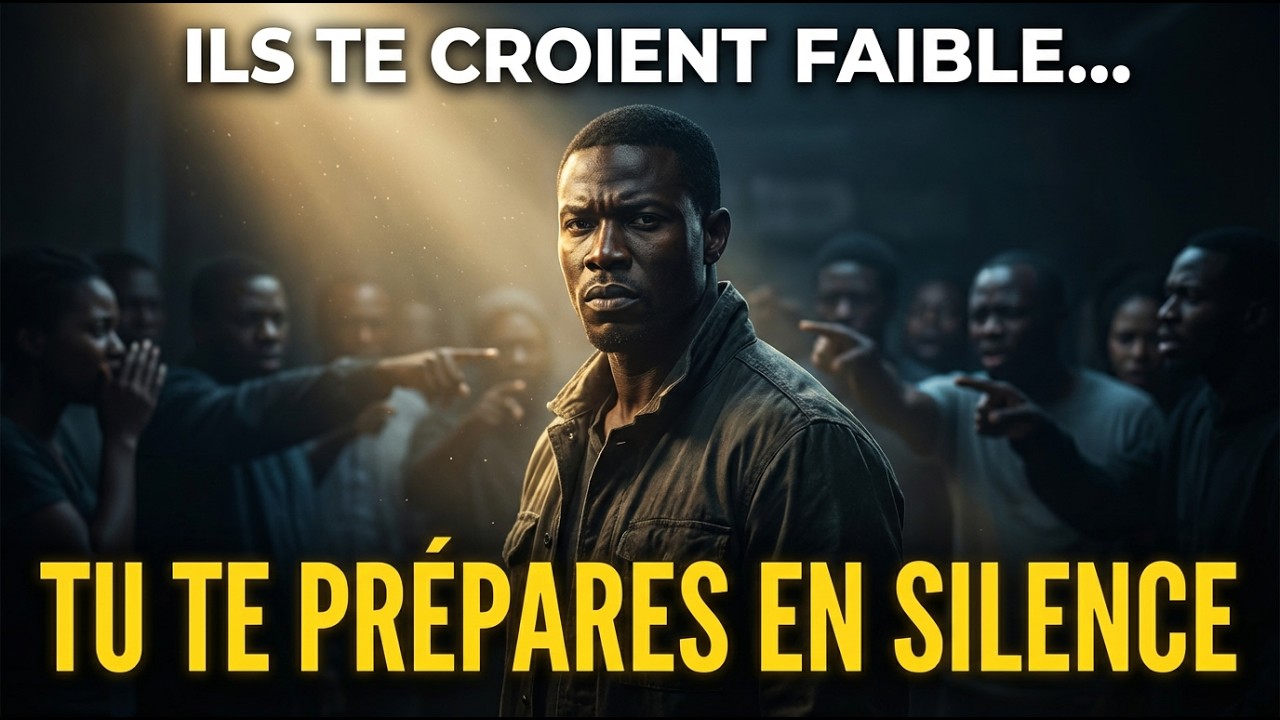 ILS TE CROIENT FAIBLE… MAIS TU TE PRÉPARES EN SILENCE !