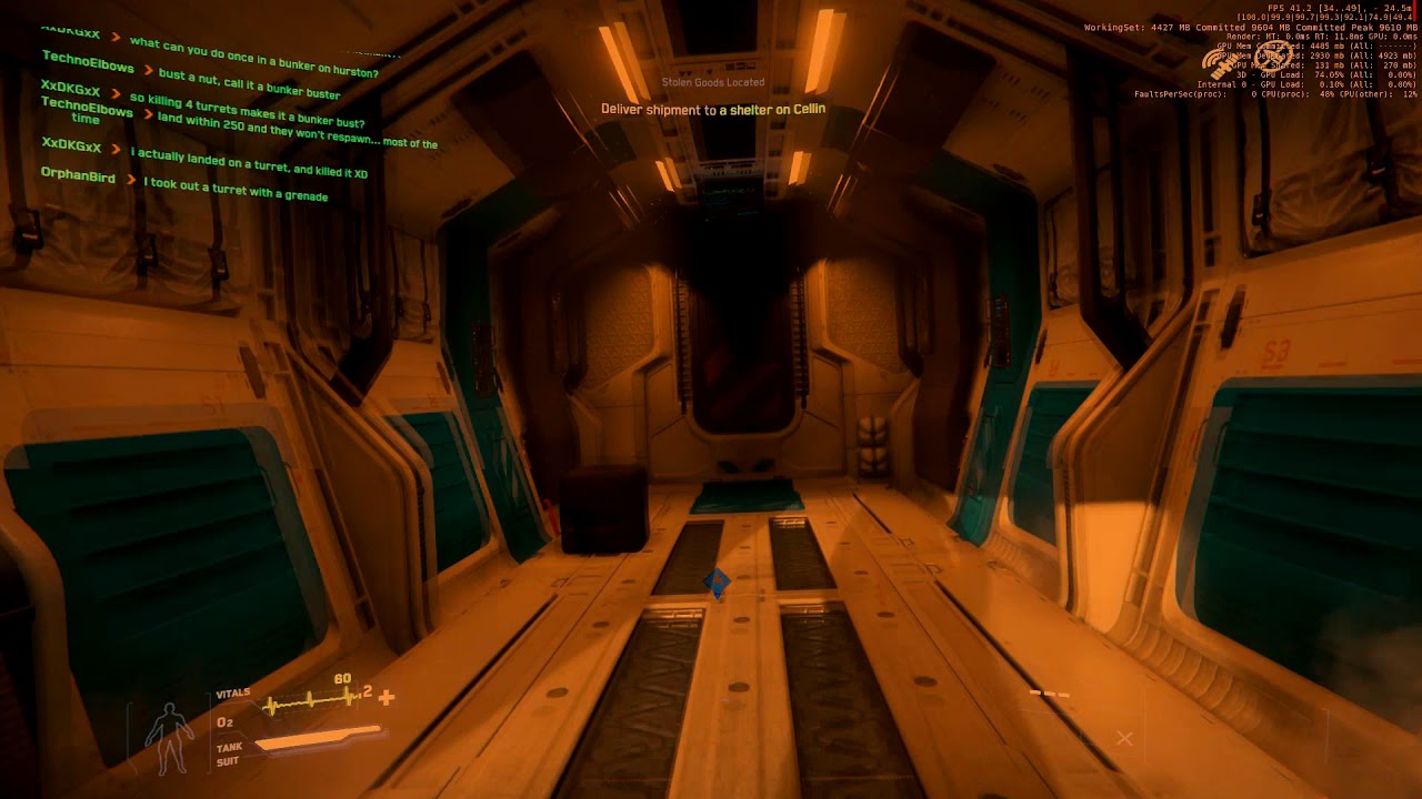 Package Delivery!  Random Star Citizen gameplay