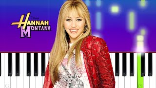 Hannah Montana - One In a Million (Piano Tutorial)