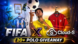 FIFA World Cup X Cloud-S. 20+ POLO GIVEAWAY ALERT!