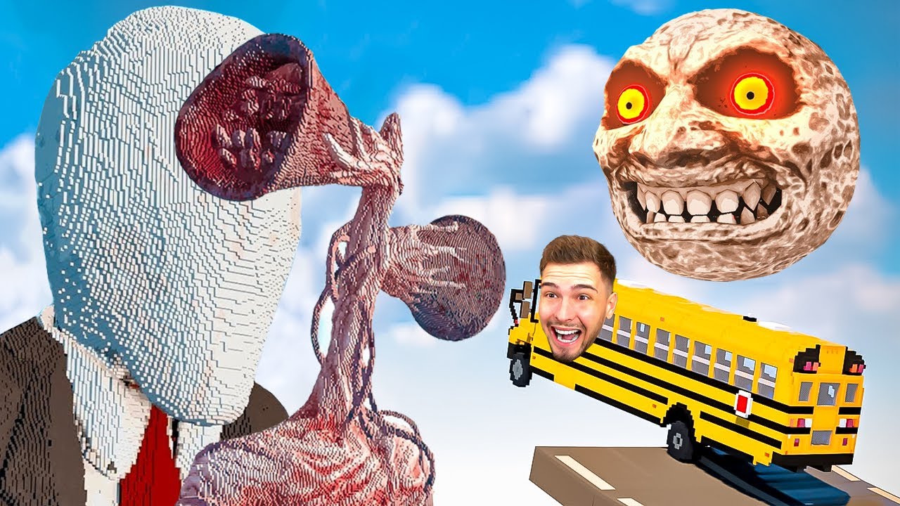 TOP 5 BESTE AUTOS vs. MONSTER?! (SIREN HEAD, SCARYMOON.EXE, SLENDERMAN, & MEHR!)