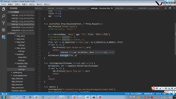 Go开发1期 day10 03 http web开发 模板3